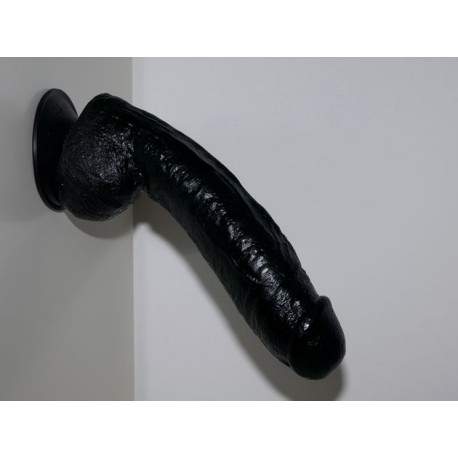 Sextoys, sexshop, loveshop, lingerie sexy : Gode XXL : Godemichet XXL Ventouse Réaliste 22cm black