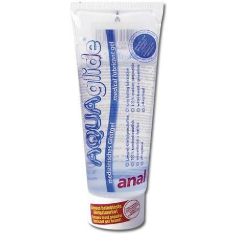 Sextoys, sexshop, loveshop, lingerie sexy : Lubrifiant Anal : Lubrifiant Anal AquaGlide à Base d'eau 100ml