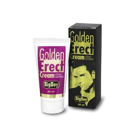 Sextoys, sexshop, loveshop, lingerie sexy : Aphrodisiaques Hommes : Big Boy Golden Erect Cream crème pour l'érection