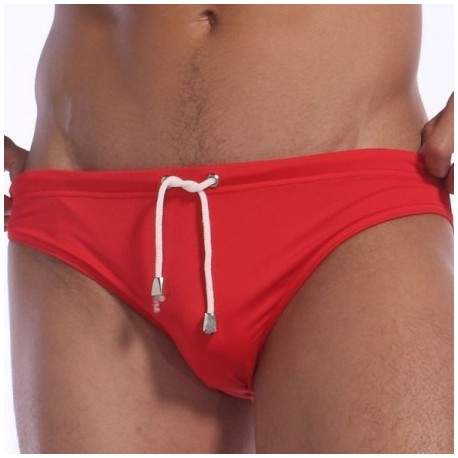 Sextoys, sexshop, loveshop, lingerie sexy : Maillot de Bain Sexy : Maillot de Bain Sexy Rouge Nageur