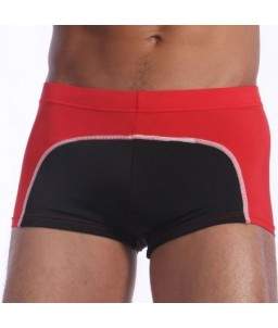 Sextoys, sexshop, loveshop, lingerie sexy : Maillot de Bain Sexy : Maillot de Bain Sexy Rouge et Noir Boxer