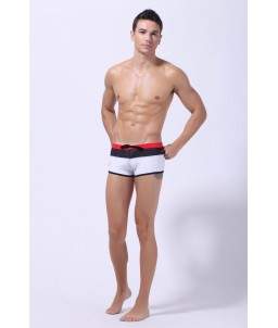 Sextoys, sexshop, loveshop, lingerie sexy : Maillot de Bain Sexy : Maillot de Bain Sexy Boxer Blanc Taille M Modèle : Space