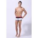 Sextoys, sexshop, loveshop, lingerie sexy : Maillot de Bain Sexy : Maillot de Bain Sexy Boxer Blanc Taille M Modèle : Space
