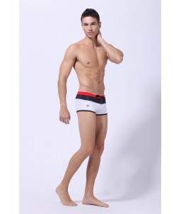 Sextoys, sexshop, loveshop, lingerie sexy : Maillot de Bain Sexy : Maillot de Bain Sexy Boxer Blanc Taille M Modèle : Space