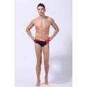 Maillot de Bain Sexy Boxer Noir Taille M Polyamide & Spandex