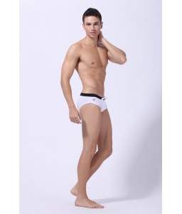 Sextoys, sexshop, loveshop, lingerie sexy : Maillot de Bain Sexy : Maillot de Bain Sexy Boxer Blanc Taille M Modèle : Pacha