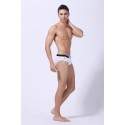 Sextoys, sexshop, loveshop, lingerie sexy : Maillot de Bain Sexy : Maillot de Bain Sexy Boxer Blanc Taille M Modèle : Pacha