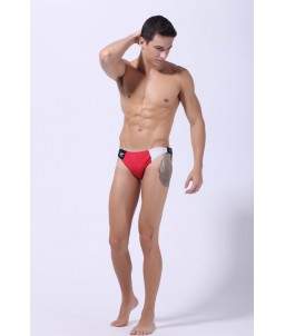 Sextoys, sexshop, loveshop, lingerie sexy : Maillot de Bain Sexy : Maillot de Bain Sexy Boxer Rouge et Noir Taille M Modèle :...