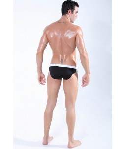 Sextoys, sexshop, loveshop, lingerie sexy : Maillot de Bain Sexy : Maillot de Bain Sexy Boxer Noir Taille M Modèle : Ku