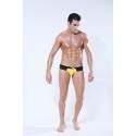 Maillot de Bain Sexy Boxer Noir Taille M Polyamide & Spandex