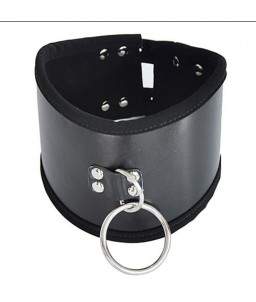 Sextoys, sexshop, loveshop, lingerie sexy : Colliers BDSM : Collier BDSM de Soumission réglable avec Anneau