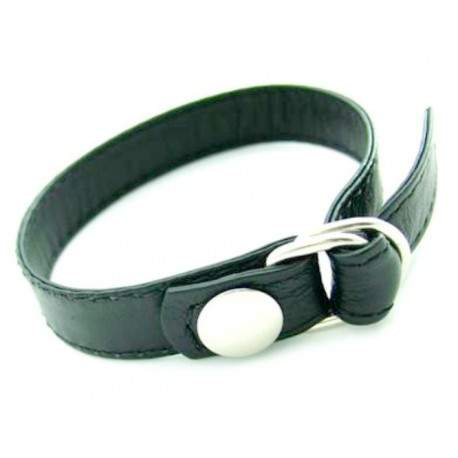 Cockring Anneau de Pénis Cuir réglable