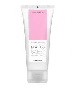 MIXGLISS SWEET lubrifiant intime à base d’eau parfumé et gourmand Bubble Gum