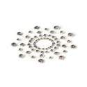 Sextoys, sexshop, loveshop, lingerie sexy : Nippies Cache Seins : Nippies Cache tétons en faux diamants ARGENT