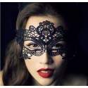 Sextoys, sexshop, loveshop, lingerie sexy : Accessoires Soirée Coquine : Masque sexy dentelle / Broderie noir X2