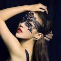 Sextoys, sexshop, loveshop, lingerie sexy : Accessoires Soirée Coquine : Masque sexy dentelle / Broderie noir X2