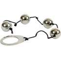 Sextoys, sexshop, loveshop, lingerie sexy : Plug Anal : Chapelet Anal de 4 Boules de Métal Anal Beads