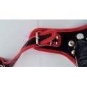 Sextoys, sexshop, loveshop, lingerie sexy : Gode Ceinture : Godemichet Ceinture Simili Cuir Triple Gode Noir