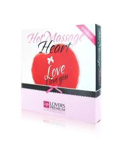 Sextoys, sexshop, loveshop, lingerie sexy : Accessoires Soirée Coquine : Coeurs de Massage Chauffant XL LoversPremium