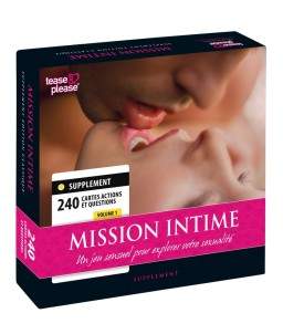 Sextoys, sexshop, loveshop, lingerie sexy : Jeux Coquins : Mission Intime Supplement Volume 1 - 240 cartes