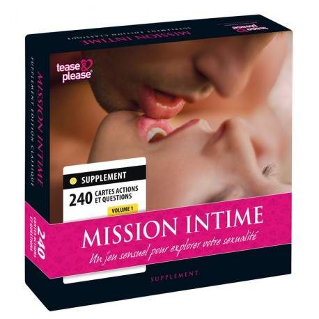 Sextoys, sexshop, loveshop, lingerie sexy : Jeux Coquins : Mission Intime Supplement Volume 1 - 240 cartes