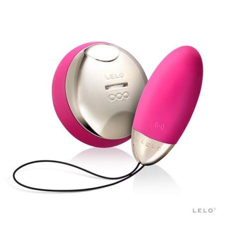 Sextoys, sexshop, loveshop, lingerie sexy : Sextoys luxe : Lelo Lyla 2 : oeuf vibreur à télécommande Cerise