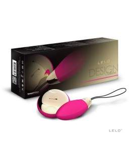 Sextoys, sexshop, loveshop, lingerie sexy : Sextoys luxe : Lelo Lyla 2 : oeuf vibreur à télécommande Cerise