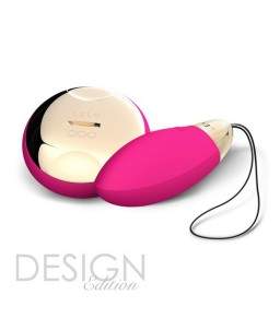 Sextoys, sexshop, loveshop, lingerie sexy : Sextoys luxe : Lelo Lyla 2 : oeuf vibreur à télécommande Cerise