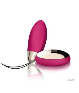 Sextoys, sexshop, loveshop, lingerie sexy : Sextoys luxe : Lelo Lyla 2 : oeuf vibreur à télécommande Cerise