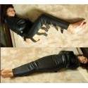 Camisole complete BDSM en Simili Cuir
