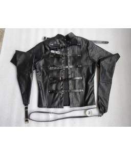 Camisole complete BDSM en Simili Cuir