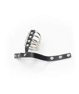 Anneaux de Pénis Cockring Cuir et Acier