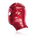 Sextoys, sexshop, loveshop, lingerie sexy : Cagoules SM : Cagoule Rouge ouverture Yeux