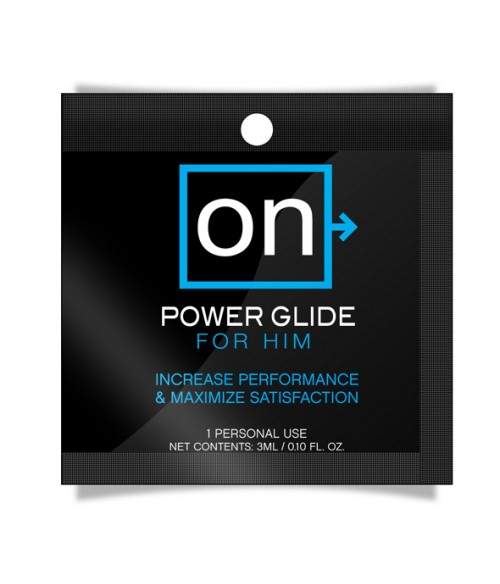 Sextoys, sexshop, loveshop, lingerie sexy : Aphrodisiaques Hommes : Dosettes gel ON power glide