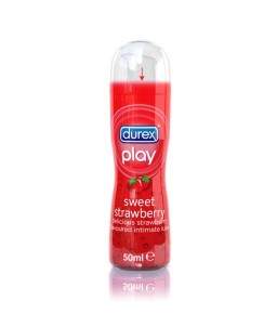 Sextoys, sexshop, loveshop, lingerie sexy : Lubrifiants à Base d'Eau : Durex Play sweet stawberry