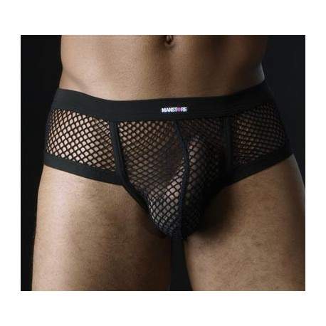 Sextoys, sexshop, loveshop, lingerie sexy : Boxers & Strings : Boxer Résille Noir "XL"