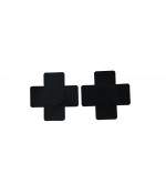 Sextoys, sexshop, loveshop, lingerie sexy : Nippies Cache Seins : Nippies cache tétons forme de croix noir
