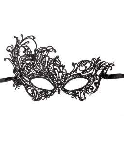 Sextoys, sexshop, loveshop, lingerie sexy : Accessoires Soirée Coquine : Masque Sexy Noir en Dentelle Masquerade