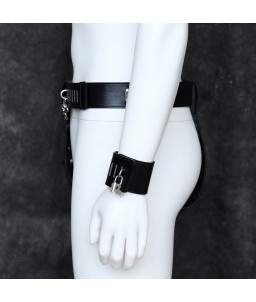 Sextoys, sexshop, loveshop, lingerie sexy : SM Contraintes : ceinture de chasteté en cuir