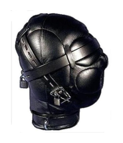 Sextoys, sexshop, loveshop, lingerie sexy : Cagoules SM : Cagoule bdsm yeux et bouche fermés Sextoys, sexshop, loveshop, lingerie sexy : Cagoules SM : Cagoule bdsm yeux et bouche fermés