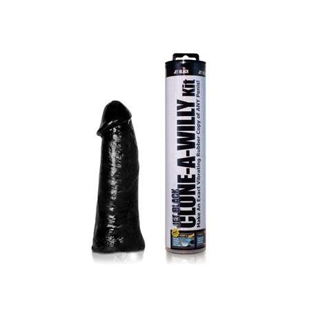 Sextoys, sexshop, loveshop, lingerie sexy : Moulages Intimes : Clone a Willy - Jet Black