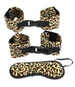 Sextoys, sexshop, loveshop, lingerie sexy : Les Coffrets : Pack Accessoires Fétish leopard