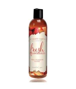 Sextoys, sexshop, loveshop, lingerie sexy : Lubrifiants à Base d'Eau : Lubrifiant Gourmand Bio à Base d'Eau 120ml Fraise Sauvage