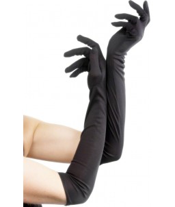 Sextoys, sexshop, loveshop, lingerie sexy : gants sexy : Gants Noir Longs