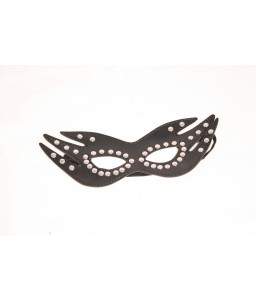 Sextoys, sexshop, loveshop, lingerie sexy : Accessoires Soirée Coquine : masque simili cuir noir