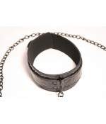 Collier BDSM de Soumission réglable avec Anneau