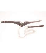 Collier BDSM de Soumission réglable avec Anneau