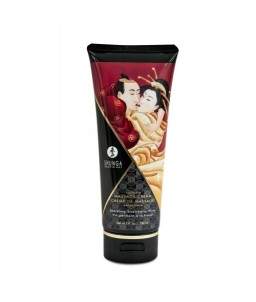 Sextoys, sexshop, loveshop, lingerie sexy : Huiles de Massage et bougies : Shunga Crème de Massage delectable vin petillant a...