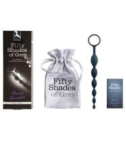 Sextoys, sexshop, loveshop, lingerie sexy : 50 nuances de grey : Chapelet anal - FIFTY SHADES OF GREY