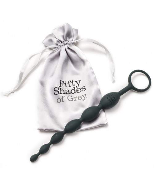 Sextoys, sexshop, loveshop, lingerie sexy : 50 nuances de grey : Chapelet anal - FIFTY SHADES OF GREY